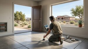 slab leak detection